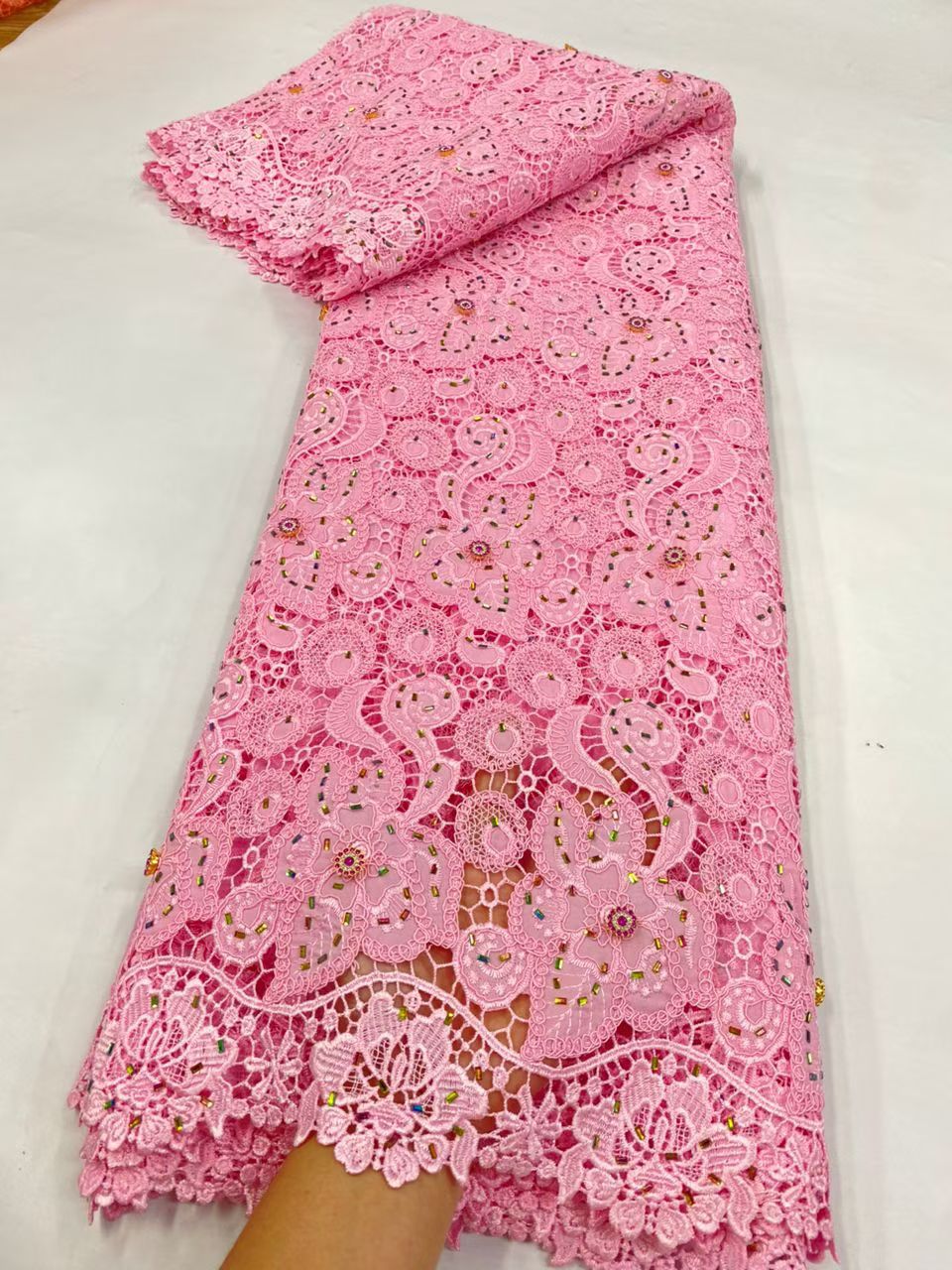 Son Model Kordonlu Gipür Dante - Crystal Mesh Fabric incelemesi ve fiyatı