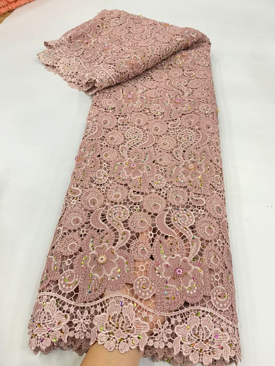 Son Model Kordonlu Gipür Dante - Crystal Mesh Fabric incelemesi ve fiyatı